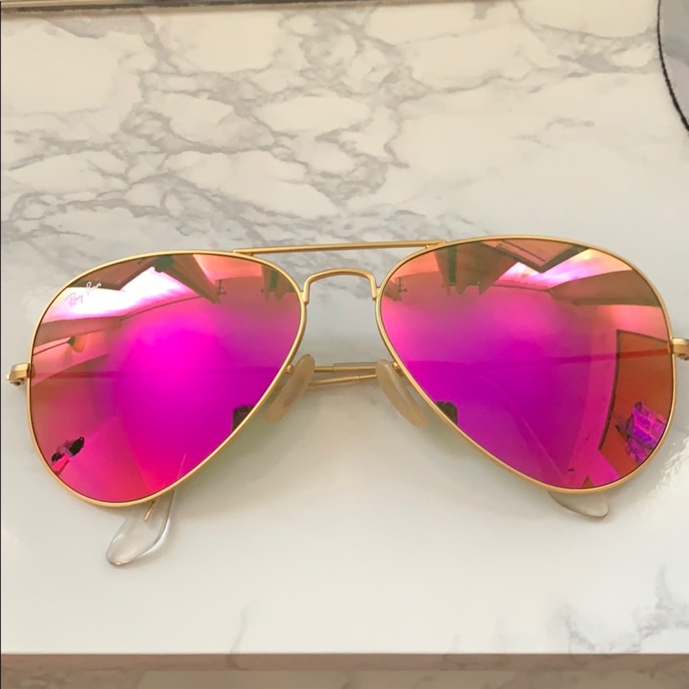 Ray Ban Aviators - Pink